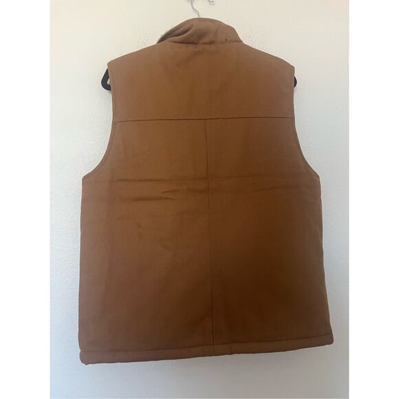 WP WEATHERPROOF Men's Sherpa Collar Full-Zip Workwear Vest NEW NWT - Picture 3 of 5